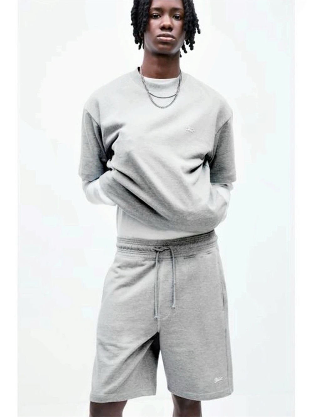 Pull & Bear STWD Gray Shorts Size Men’s XS, Brand New Never Worn